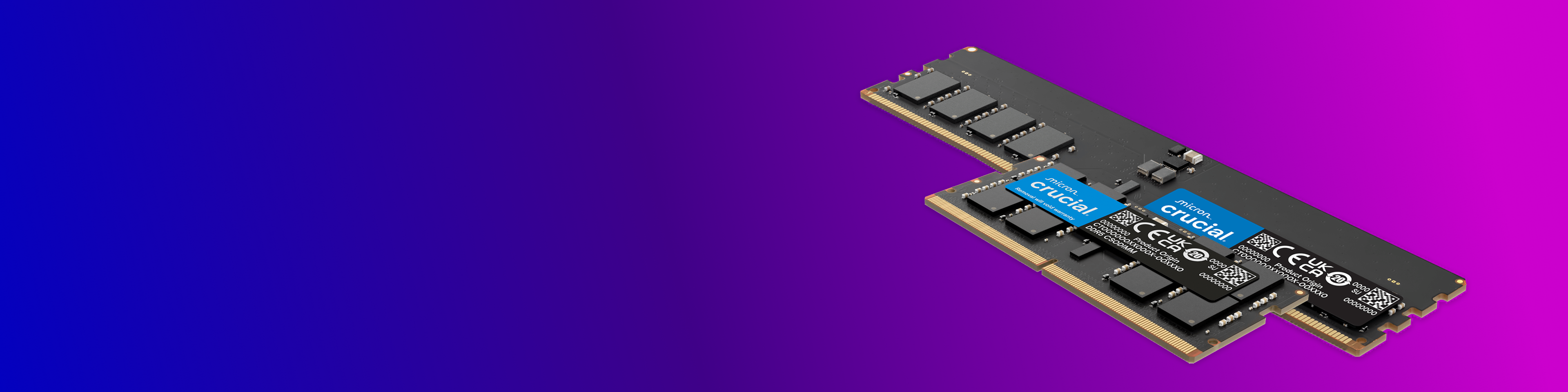 Crucial 64GB Kit (32GBx2) DDR5-6400 CSODIMM | CT2K32G64C52CS5